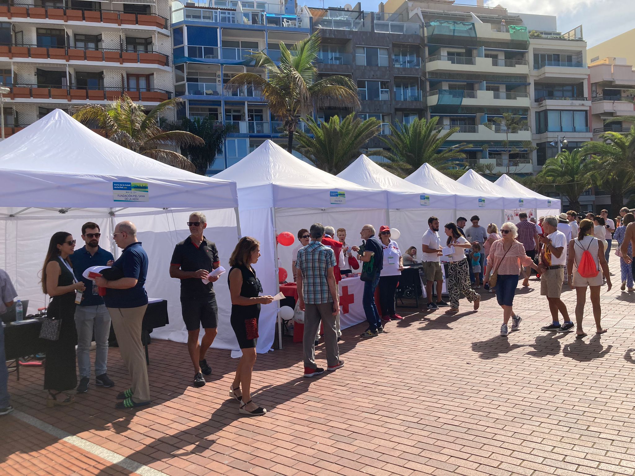 La Ix Feria De La Salud De La Fundaci N Piel Sana Recibe Una Gran